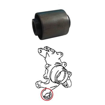 Silentblock des hinteren Achsschenkels LS400