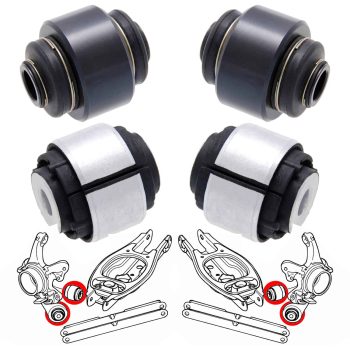 Silentblocs des fusées arrières pour BMW Serie 1 E81/E82/E87/E88, Serie 3 E90/E91/E92/E93, X1 E84