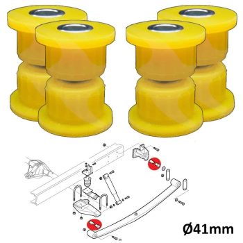 Boccole per balestra posteriore, Iveco Daily II/III/IV