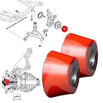 Rondelles des boulons de moyeu de roue avant, S40, S70, C70, S60, S80, XC90