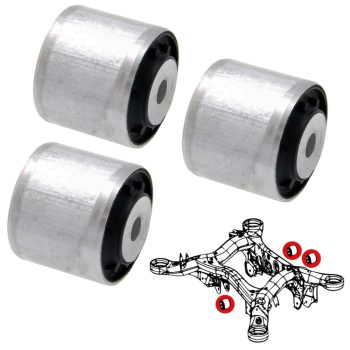 Buchsen der hinteren Differenziallager, GL X164/166, GLE 166, GLS 166, R251, ML 164/166