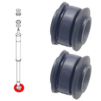 Casquillos para amortiguadores traseros, Opel Agila B, Suzuki Swift/Splash