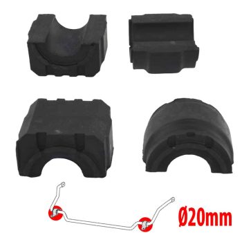 Silentblocs de barre stabilisatrice avant, Duster (Ø20mm)