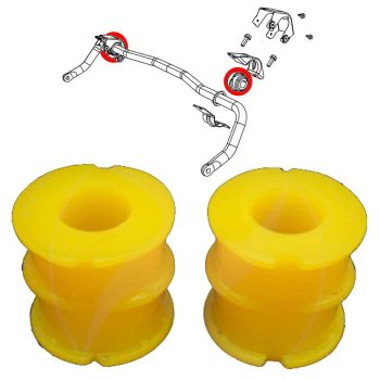 Silentblocs de barre stabilisatrice avant, Dodge Challenger, Charger, Chrysler 300