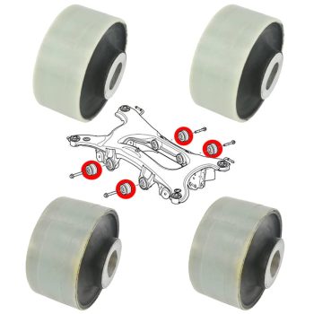 Differential mount bushes for Freelander II, Evoque