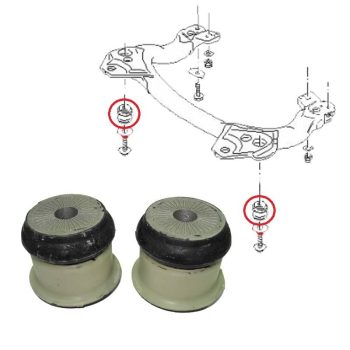 Cuna motor silentblocks, Audi 100 C4, A6 C4