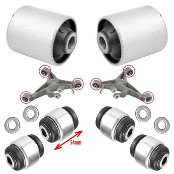 Kit silentblocs des bras inférieurs arrières Jaguar S-Type CCX