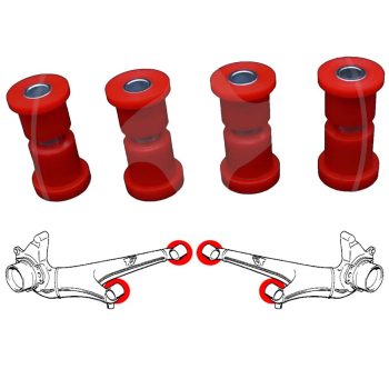 Buchsen der hinteren Unterlenker, Serie 3 E21/E30, 5 E12/E23/E24/E28, Z3 E36