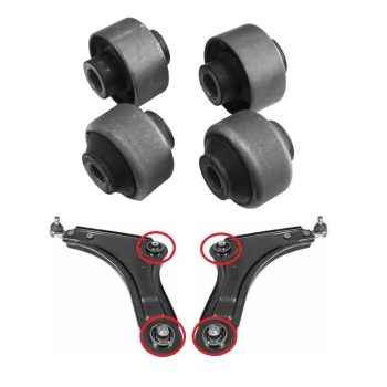 Front wishbones bushes, Nubira