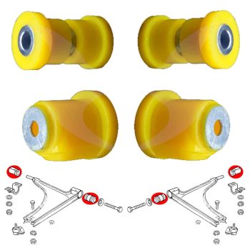 Front wishbones bushes, Porsche 924