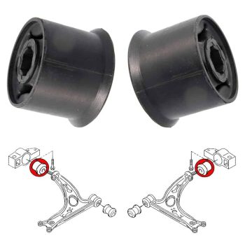 Silentblocs des bras inférieurs avant, Audi, VW, Seat, Skoda