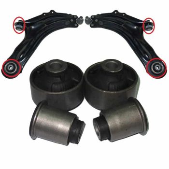 Silentblocs des bras avant pour Renault Kangoo