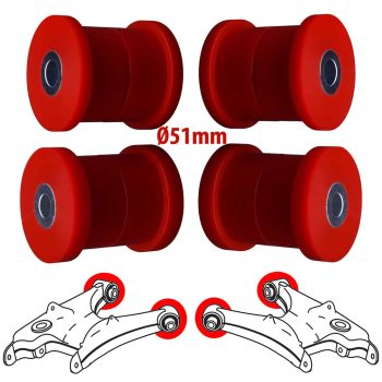 Silentblocks para brazos traseros, BMW Serie 5 E60/E61, Serie 6 E63/E64, X5 E53