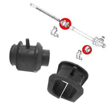 Mazda 323 steering rack bushes
