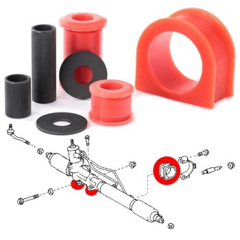 Silentblocs de crémaillère de direction, Land Cruiser Prado J90