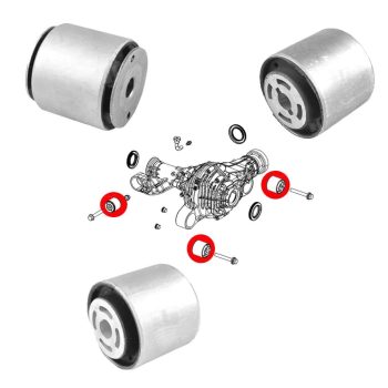 Silentblock del differenziale anteriore per Jeep Grand Cherokee 4WD