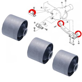 Silent blocks para montajes de diferencial, Pathfinder, Terrano WD21
