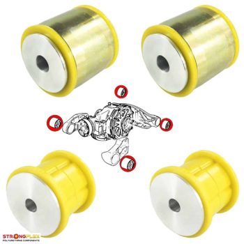 Silentblocks para soporte diferencial trasero, Grancabrio, Granturismo, Quattroporte