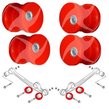 Silentblocks eccentrici a bracci, Jimny