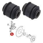 Silentblocs des fusées arrières pour Nissan X-Trail T30