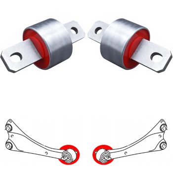 Silentblocs des bras arrières, Auris E15/E18, Avensis III