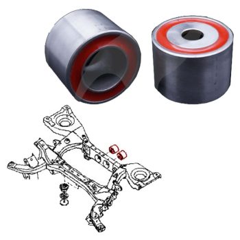 Kit bujes diferencial trasero reforzado para Pathfinder R51