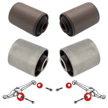 Silentblocks de brazos delanteros, Honda CRX II