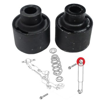 Boccole per ammortizzatori posteriori per Fiat Doblo, Opel Combo