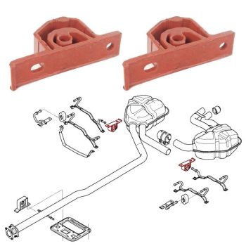 Soportes de escape, Mini One, Cooper