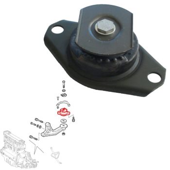 Rear engine mount for Alfa Romeo 156 with 2.4JTD engine