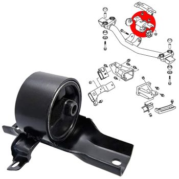 Support moteur arrière pour Pajero Pinin