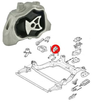 Support moteur droit pour Freelander II, Range Rover Evoque