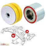 Mercedes Class E W124 silentblocs support differentiel arriere