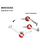 kit suspension avant SLK R172