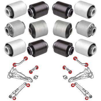 Kit silentblocs de suspension arrière, Caliber, Compass, Patriot