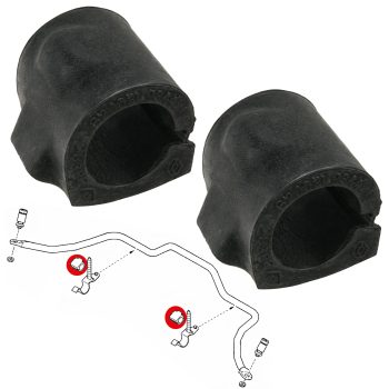 Silentblocs de barre stabilisatrice avant, Logan I/II, Sandero I/II (Ø23mm)