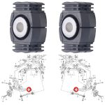 silentblock mandrino posteriore audi a4 a5