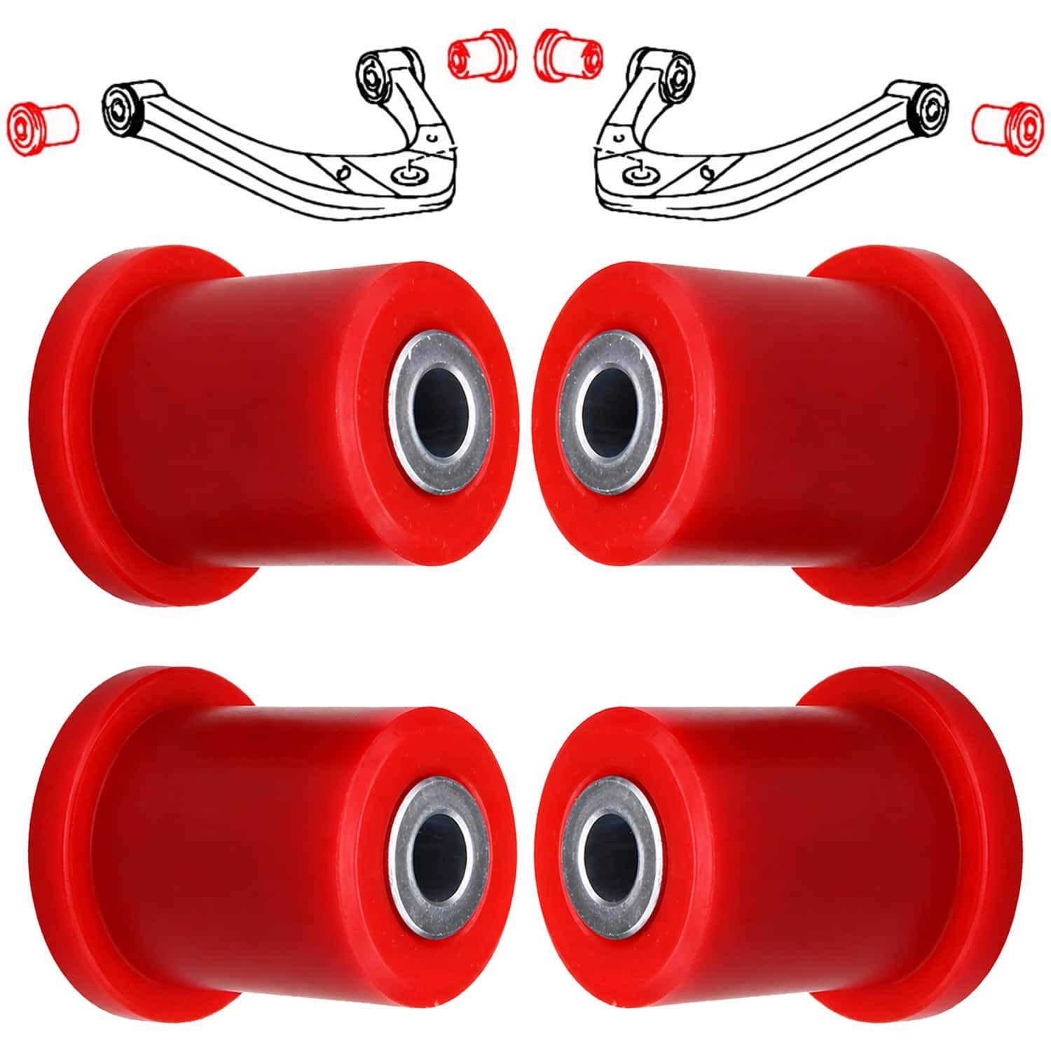 silentblocs bras superieur avant Land Cruiser Prado 90 95