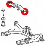 Soporte diferencial Silentblocs Celica ST205 GT-Four