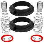 Plato de goma muelle trasero bmw serie 5 E34 E39